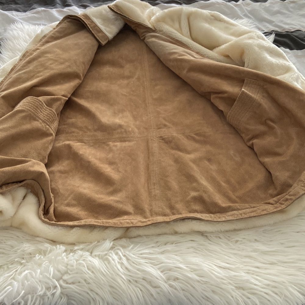 RZR Leather Jacket it is reversible jacket see pictures size L - Picture 9 of 15